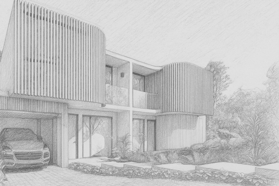 Concept design plans for single residence and duplex